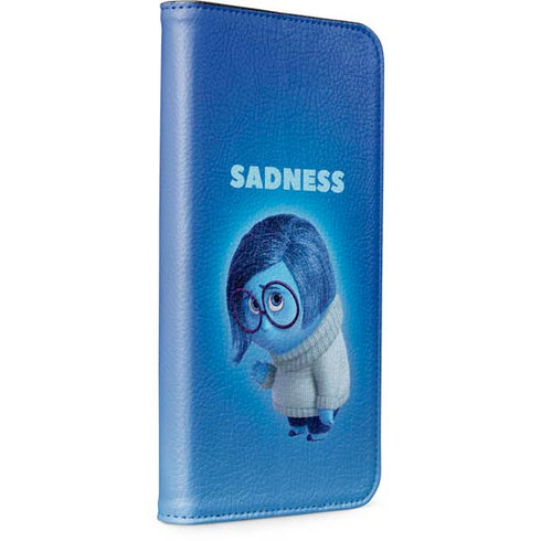 Disney Inside Out Sadness Portrait iPhone 15 Pro Folio Case